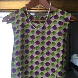 MODA SETA ITALIAN SILK SHEATH DRESS,